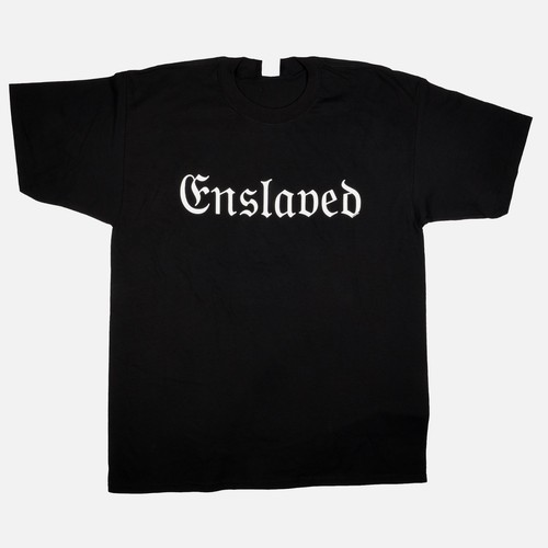 Enslaved new logo t shirt - new, t-shirt