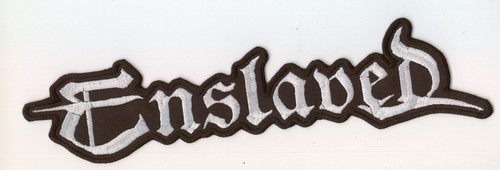 Enslaved weisses neues logo - weisses,