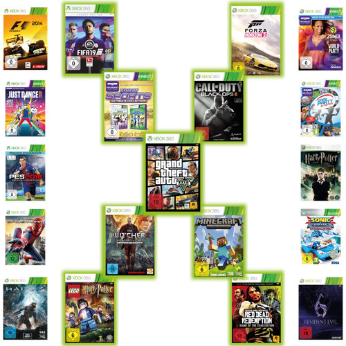 Xbox 360 spiele auswahl - xbox,