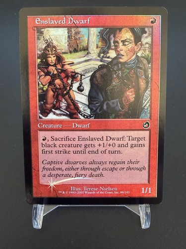 Magic mtg enslaved - enslaved, dwarf