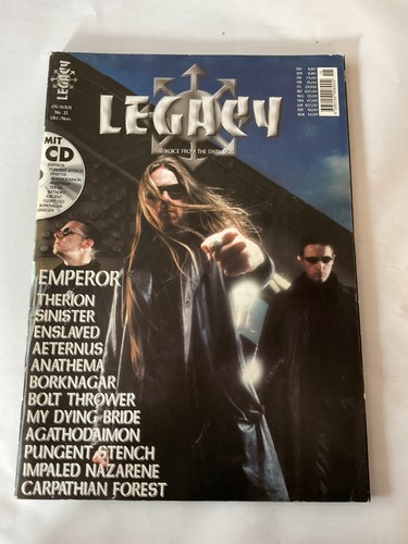 Legacy 2001 black metal - legacy, 05/2001