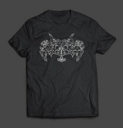Enslaved logo t shirt - enslaved, –