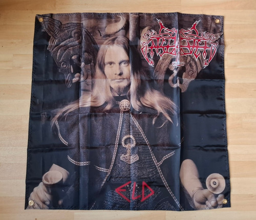 Enslaved eld flagge 3x3 - enslaved,